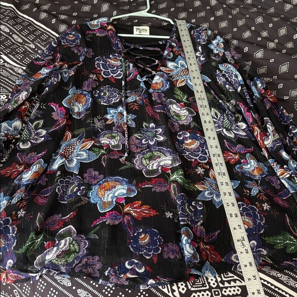 SHOW ME YOUR MUMU Perveen Pirate lace up tunic - Picture 7 of 9